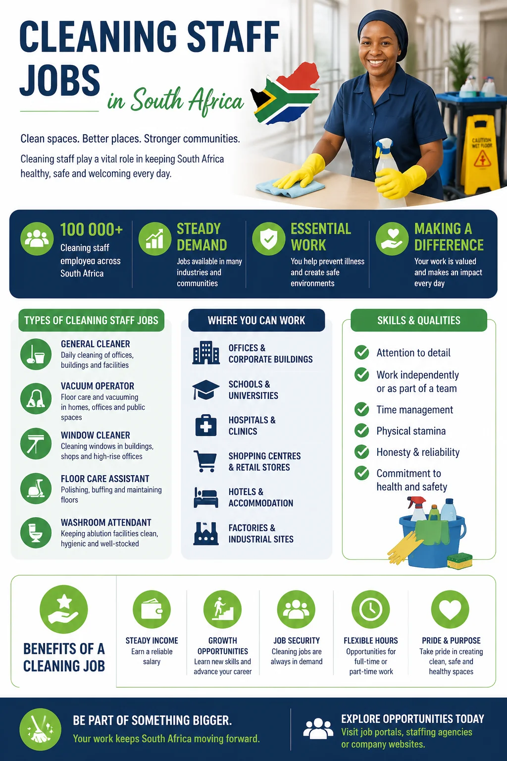 Cleaning Staff Jobs