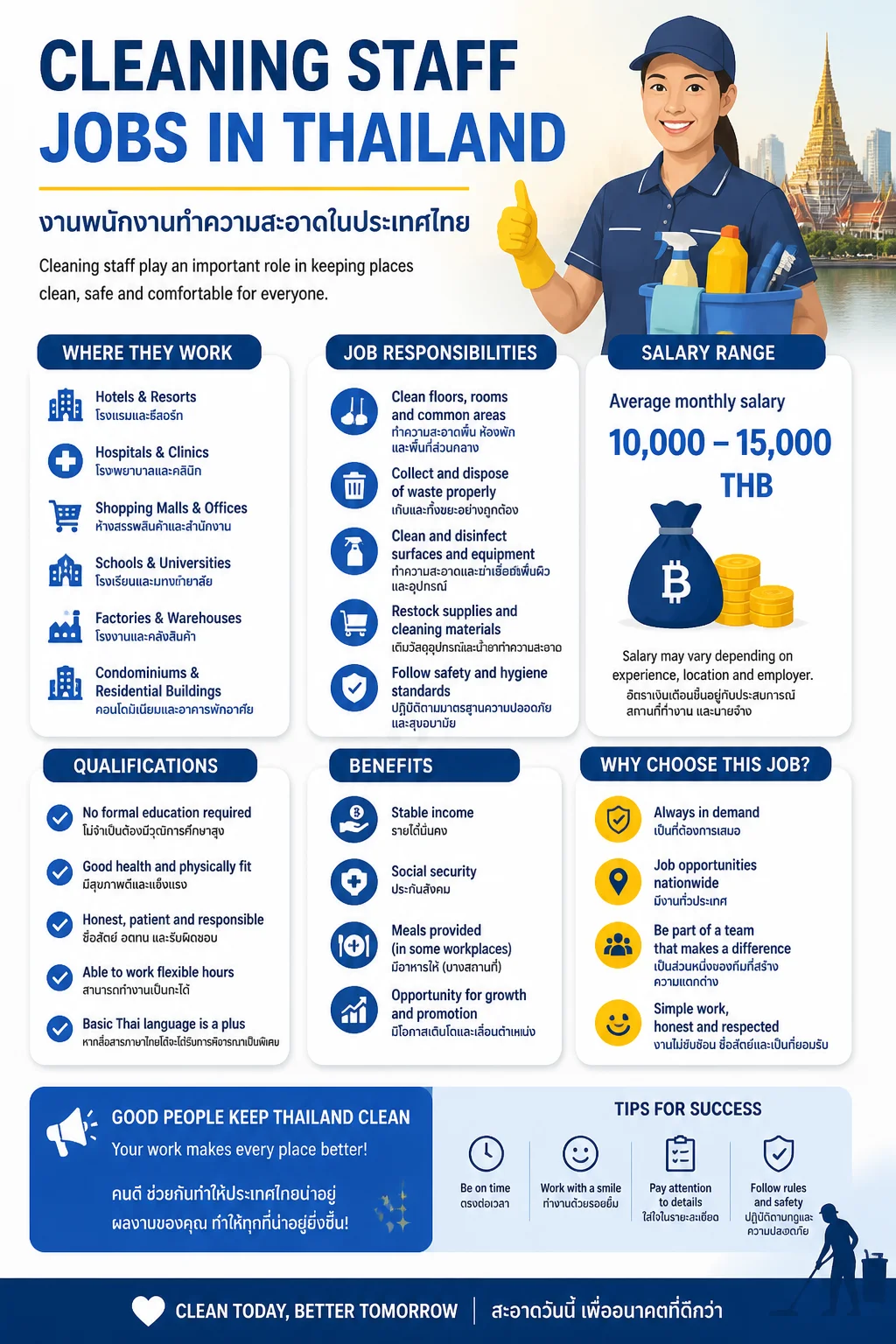 Cleaning Staff Jobs