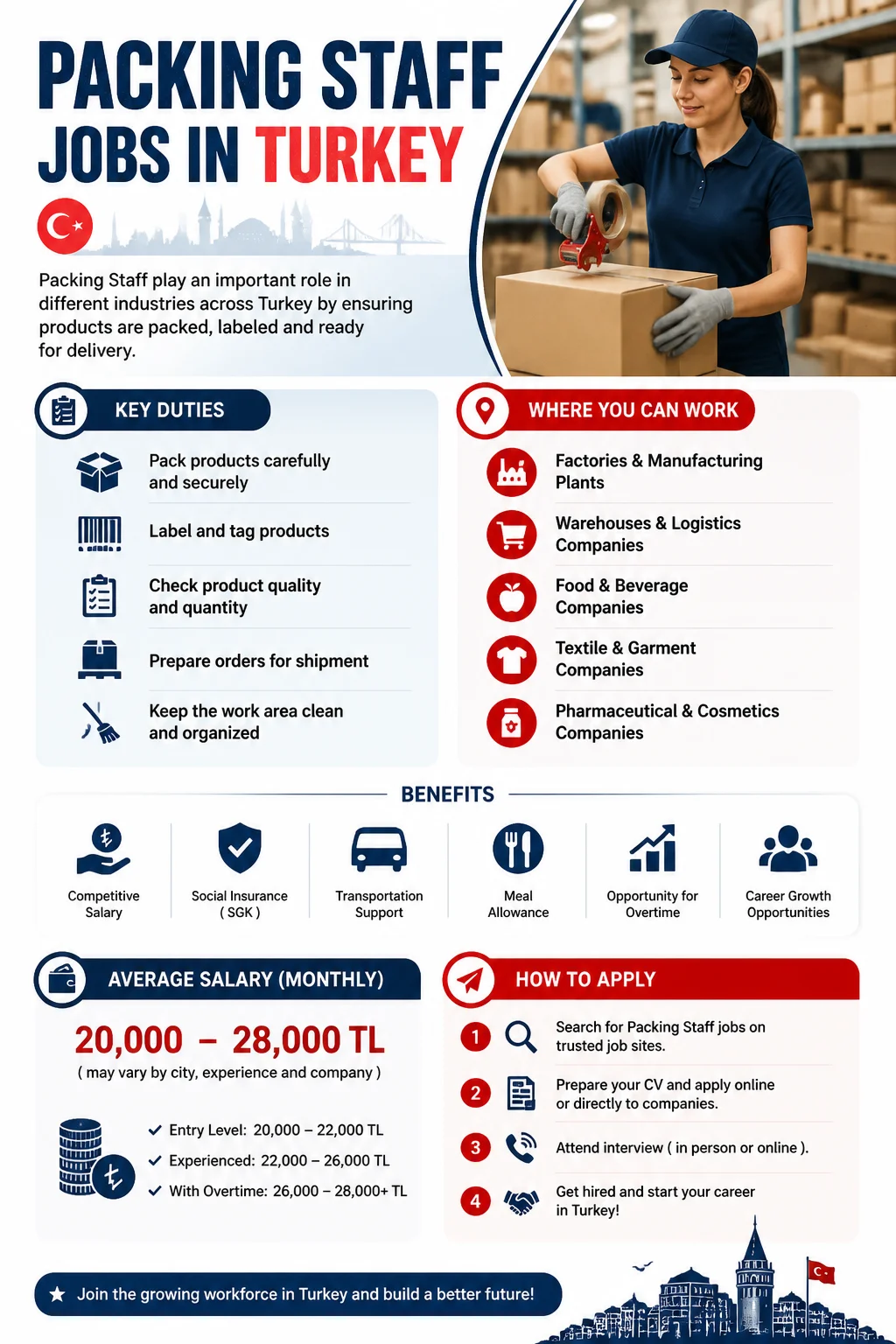 Packing Staff Jobs